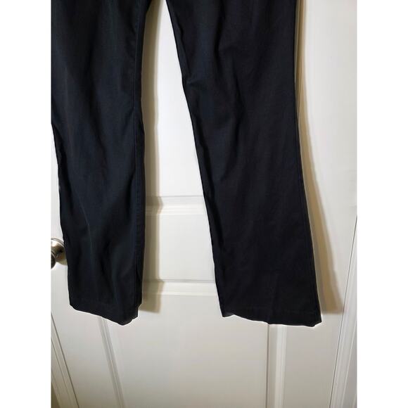 BODEN Black Classic Straight Boot Casual Trousers Pants 30" Inseam SZ 12R - Picture 4 of 10